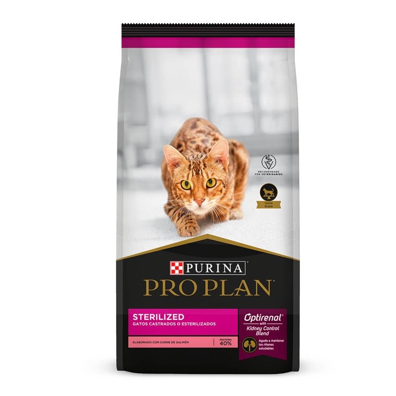 Purina Pro Plan Cat Sterilized Salmon 3 Kg - Farmacias Arrocha