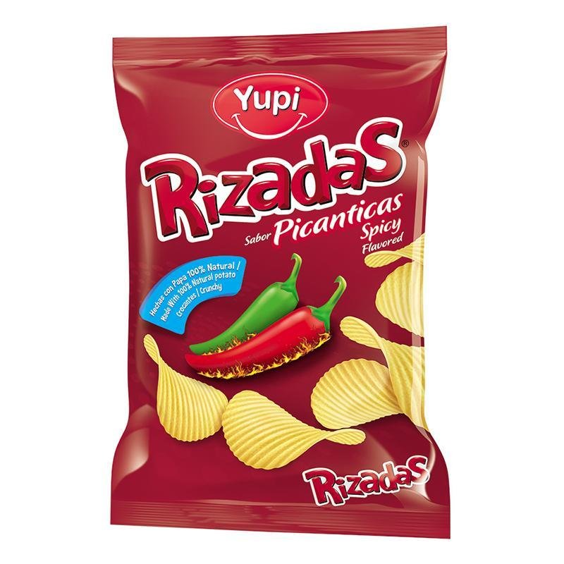 Yupi Rizadas Picanticas 28Gr - Farmacias Arrocha