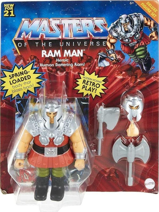 Masters of the Universe Origins, Deluxe Ram Man - Farmacias Arrocha