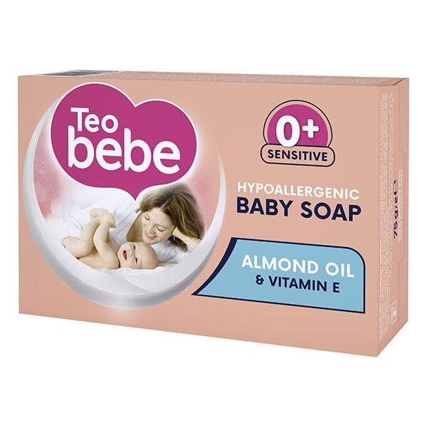 Teo Bebe Soap Almond Oil 75ml - Farmacias Arrocha