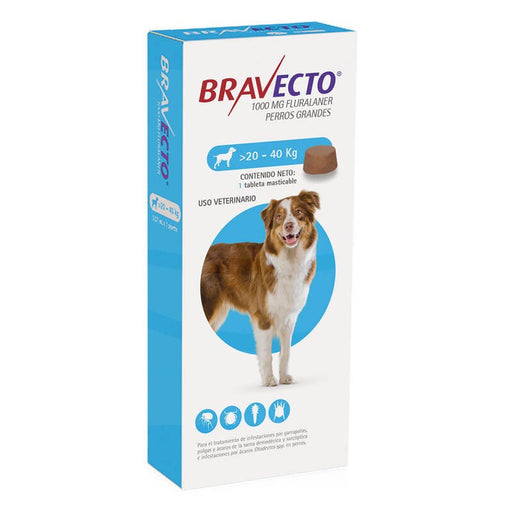 Bravecto 20 - 40 Kg - Farmacias Arrocha