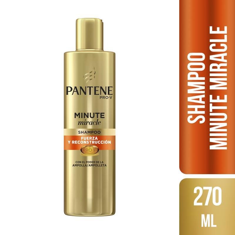 Pantene Miracle Shampoo Fuerza Y Reconst. 270Ml - Farmacias Arrocha