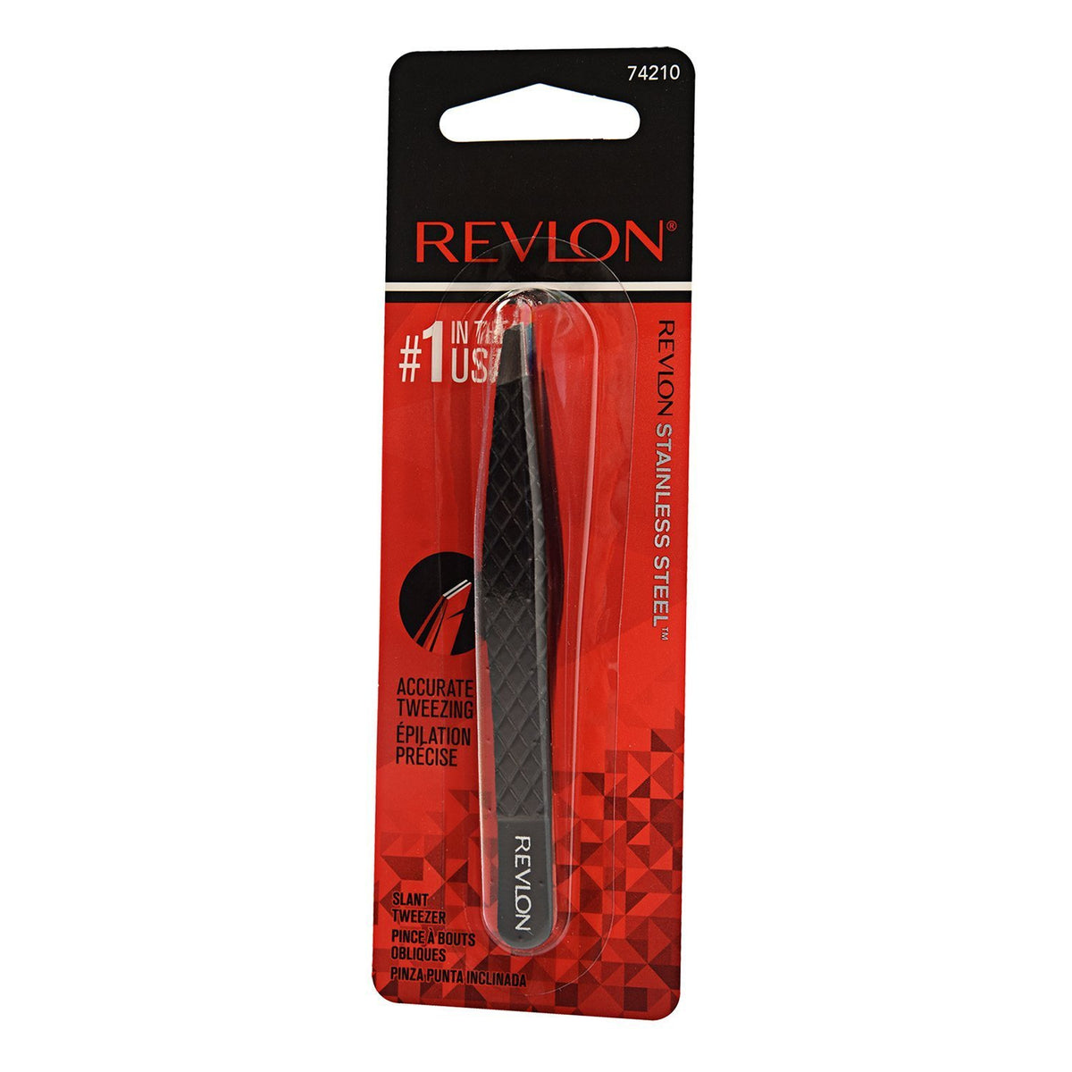 Revlon Expert Tweezers Slant Tip — Farmacias Arrocha