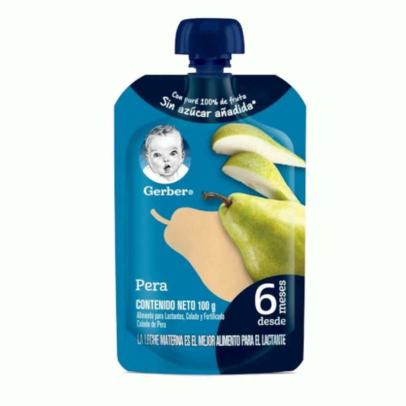 Gerber Junior Pouch Pera 100G - Farmacias Arrocha