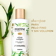 Pantene Shampoo Bamboo Volume Multiplier 270Ml - Farmacias Arrocha