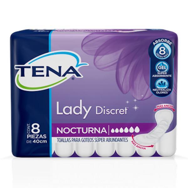 Tena Lady Nocturna 8 - Farmacias Arrocha