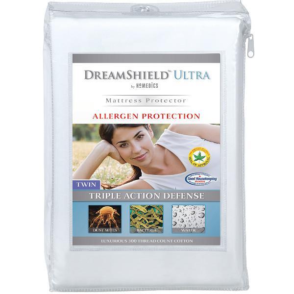 HoMedics Dream Shield Mattress Protector Twin - Farmacias Arrocha