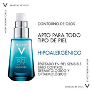 Vichy Minéral 89 Contorno de Ojos 15 ml - Farmacias Arrocha