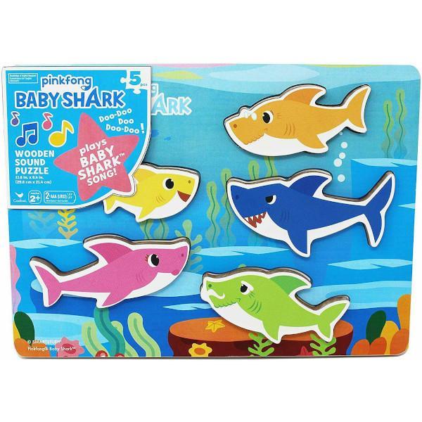 Boing Games Baby Shark Rompecabezas De Madera - Farmacias Arrocha
