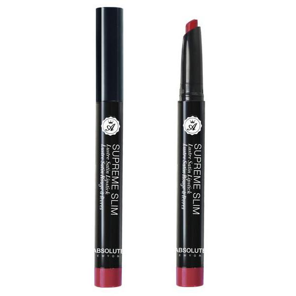 Absolute N.Y Supreme Slim Lustre Satin Lipstick - Farmacias Arrocha