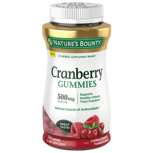 Nature's Bounty Cranberry 150 Gummies - Farmacias Arrocha