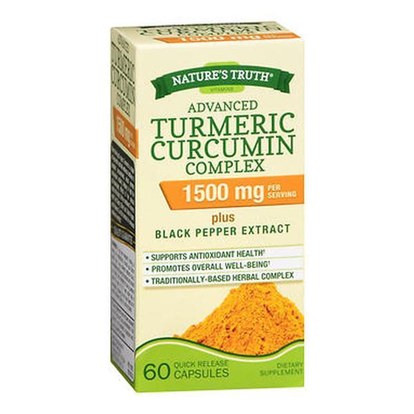 Adv Tumeric Curcumin 1500Mg X 60 Caps - Farmacias Arrocha
