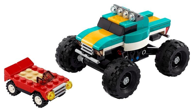 Lego Creator 3 En 1: Camioneta Monstruo - Farmacias Arrocha