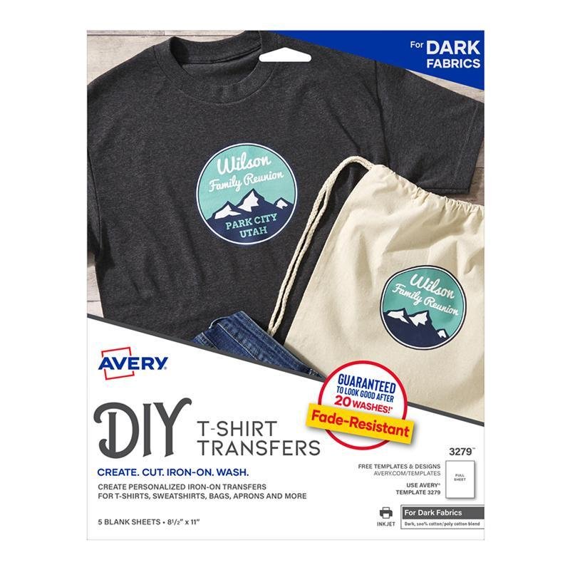 Avery Transfer De Papel Para Tshirts Dk 1U 5S - Farmacias Arrocha