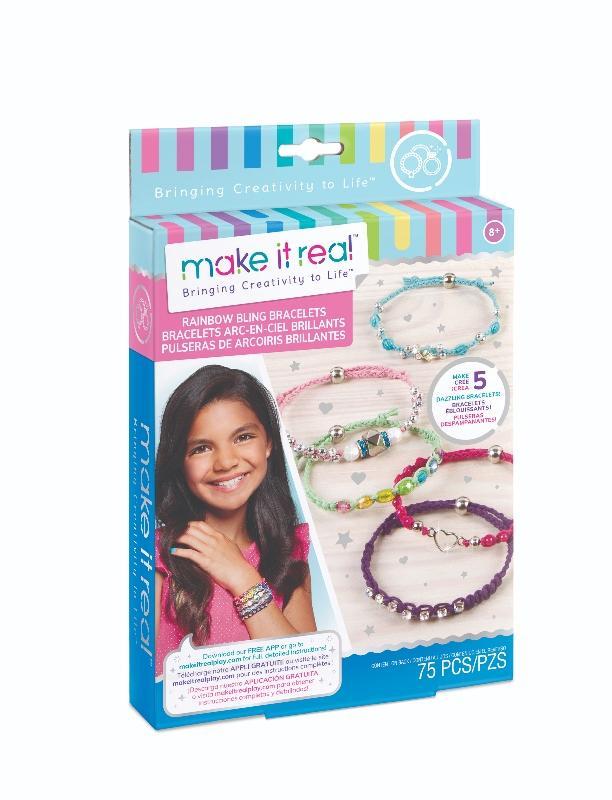 Make It Real Pulseras De Arcoiris Brillantes - Farmacias Arrocha