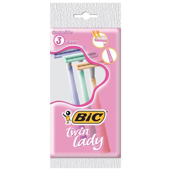 Bic Twin Select Pastel 3 Card - Farmacias Arrocha