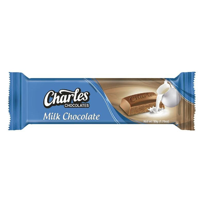 Charles Chocolate Milk Chocolate 50Gr - Farmacias Arrocha