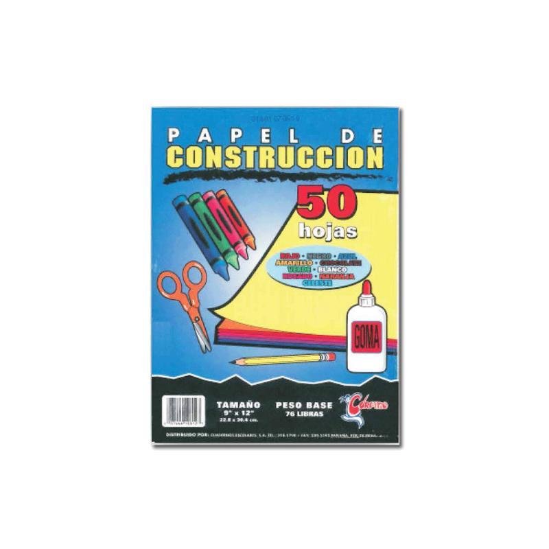 Papel Construccion Corsario 9X12 50H (20 - Farmacias Arrocha