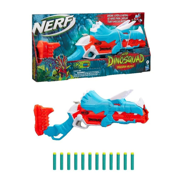 Nerf DinoSquad - Tricera-blast - Farmacias Arrocha