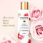 Pantene Shampoo Frizz Control Rose 270Ml - Farmacias Arrocha