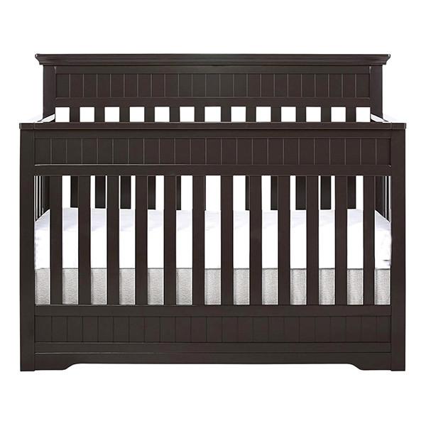Pecora 5 In 1 Convertible Crib Espresso C - Farmacias Arrocha