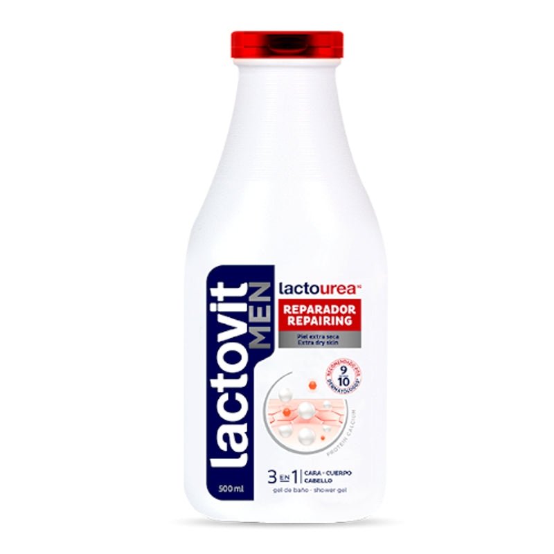 Lactovit Urea Men 500 Ml - Farmacias Arrocha