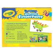 Crayola 3Ct 8Oz Wh Fngrpaint Secndry Clrs 12P - Farmacias Arrocha