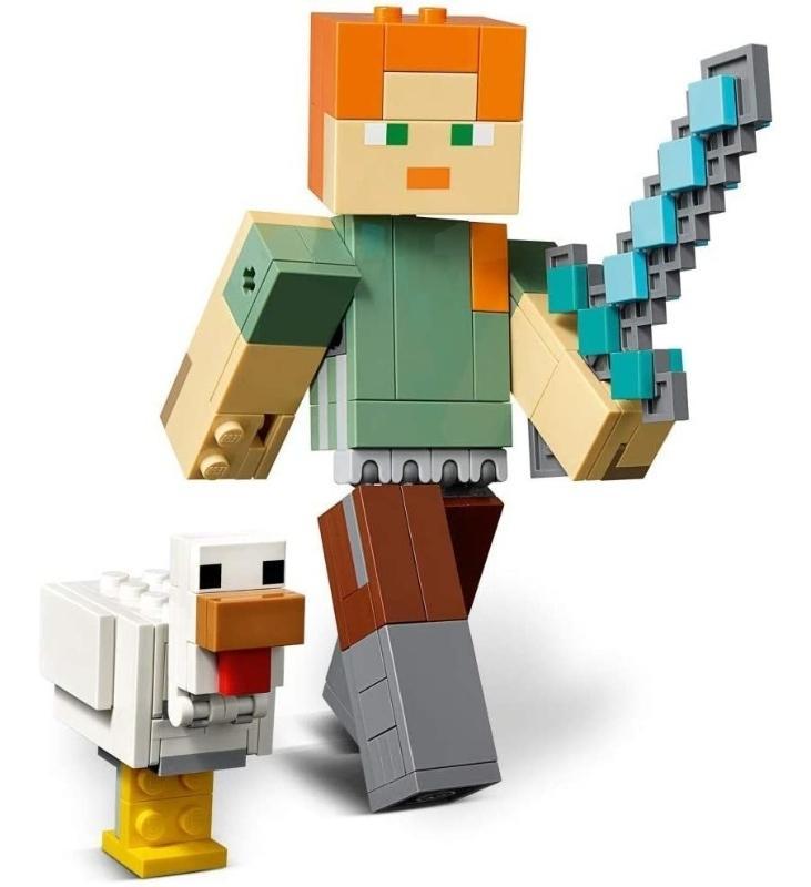 Lego Minecraft Alex con Gallina - Farmacias Arrocha
