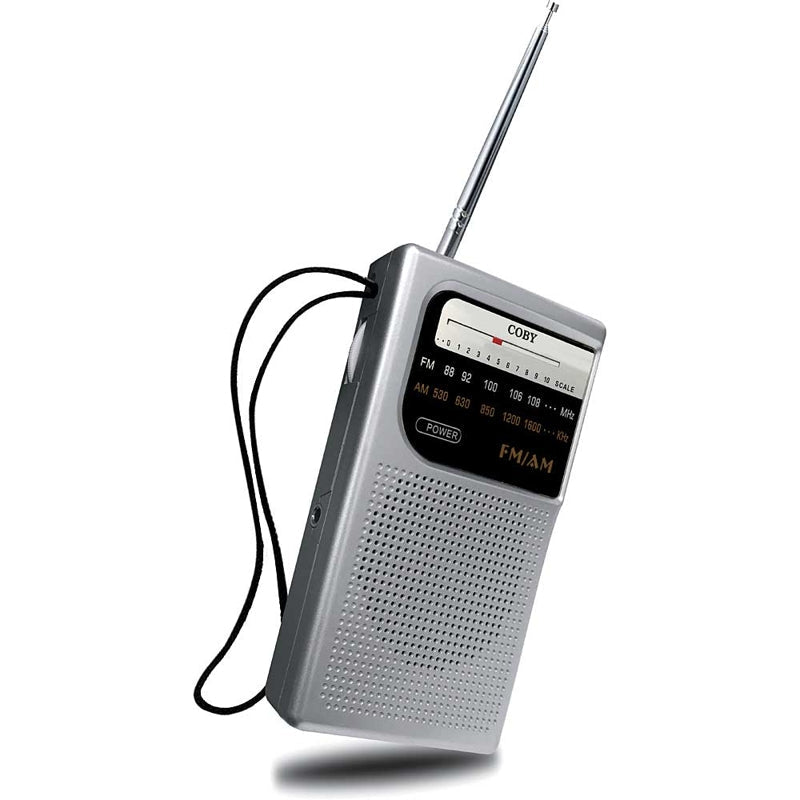 Coby Radio de Bolsillo Am/Fm (Gris) - Farmacias Arrocha
