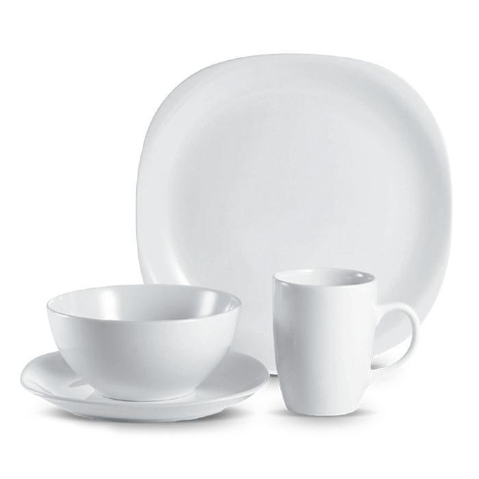 Thompson Pottery Vajilla De 16Pzs Quadro - Farmacias Arrocha