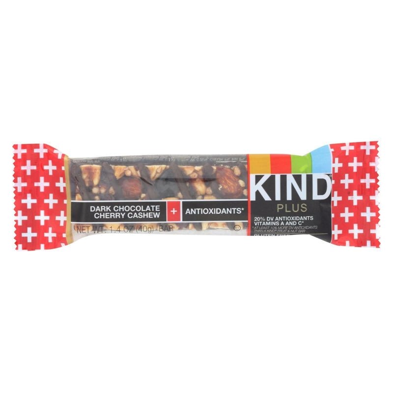 Kind Dark Choco Cherry Cashew 40Gr - Farmacias Arrocha