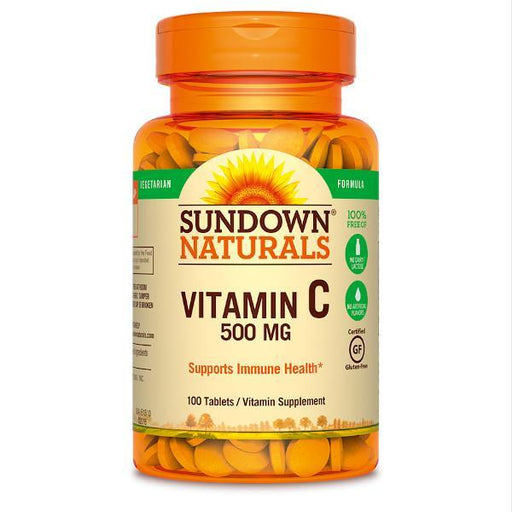 Sundown Naturals C 500 mg Ascorbic Acid Tablets - Farmacias Arrocha