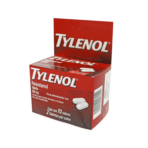 Tylenol Extra Fuerte 10 Sobres X 2 Tabletas - Farmacias Arrocha