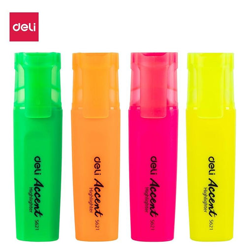 Deli Highlighter Neon X 4 - Farmacias Arrocha