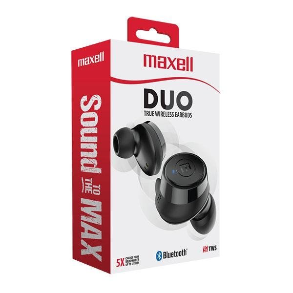 Maxell Eb-Bttw Bt Tru Duo Earbuds Blk - Farmacias Arrocha