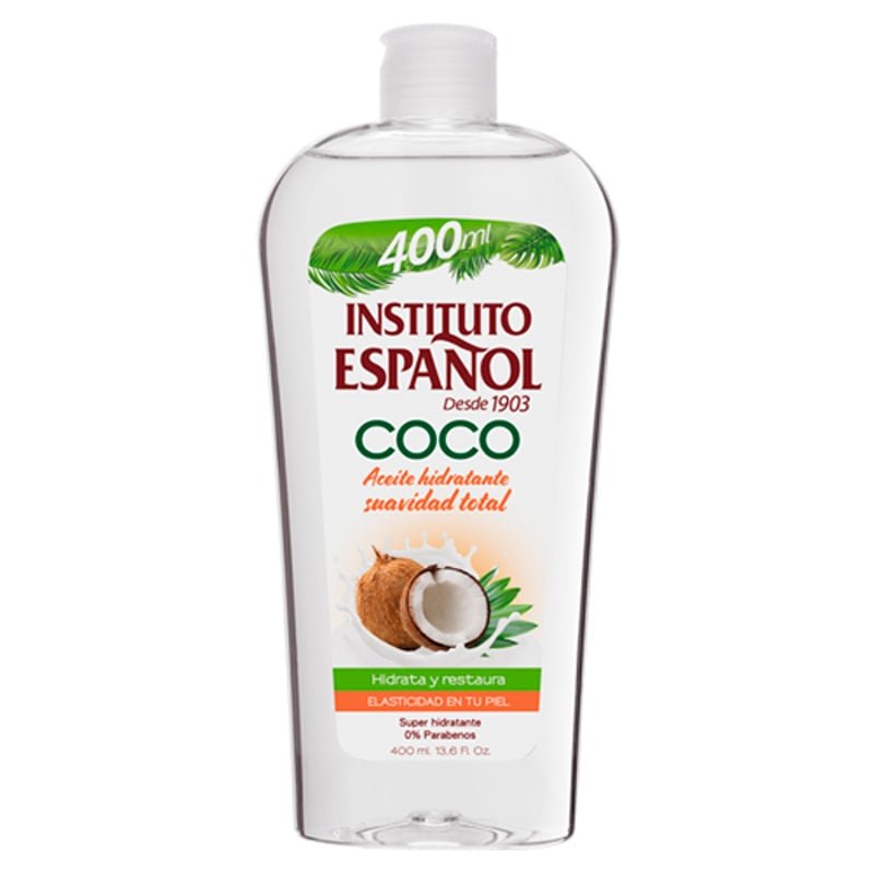 Instituto Español Aceite Corporal Coco 400Ml - Farmacias Arrocha
