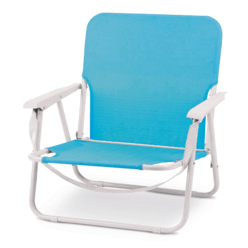 Silla Playera Plegable Celeste - Farmacias Arrocha