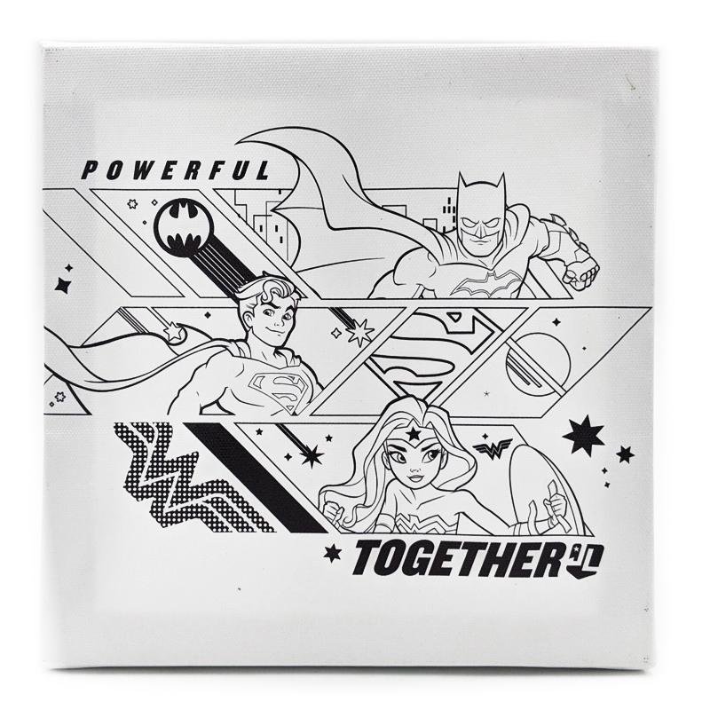 Fun Craft Canva Para Pintar Liga De La Justicia - Farmacias Arrocha