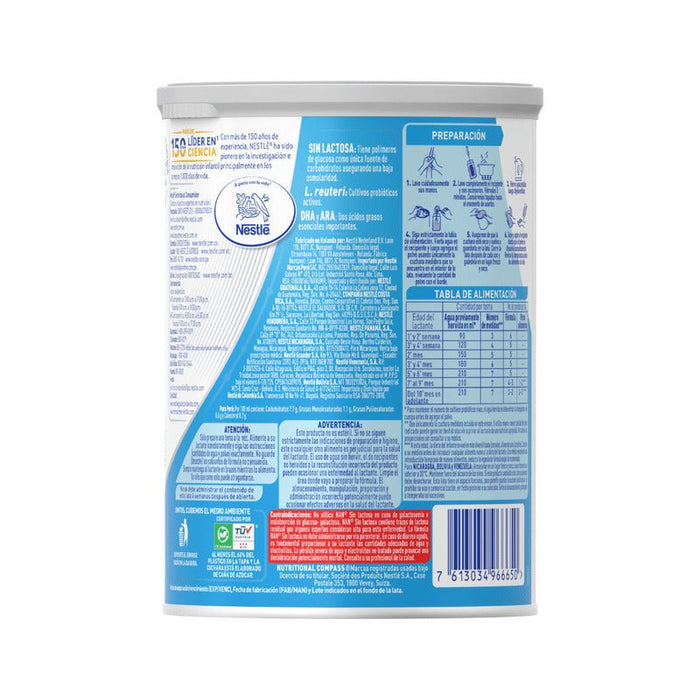 Nestle Nan Lactose Free 400Gr - Farmacias Arrocha