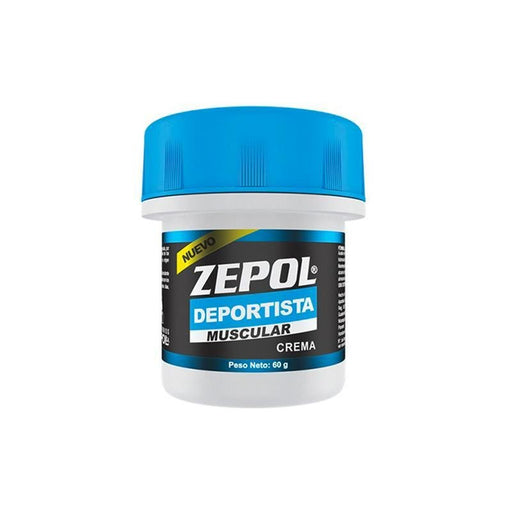 Zepol Deportista Muscular Pote 60G - Farmacias Arrocha