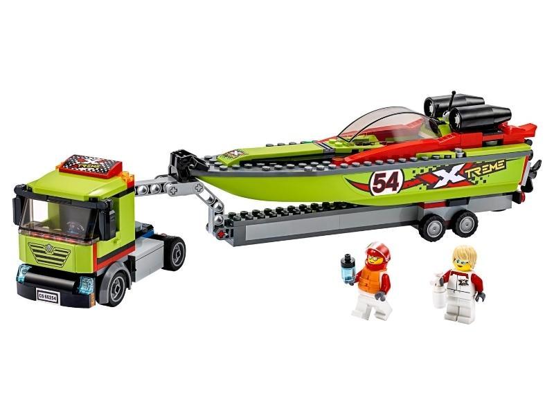 Lego City Transporte de Lancha de Carreras - Farmacias Arrocha
