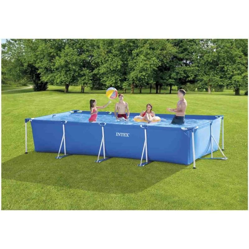 Intex Piscina Rectangular 4.5M X 2.2M X 84Cm - Farmacias Arrocha