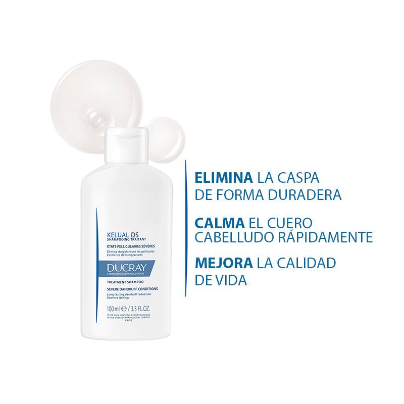 Ducray Kelual DS Champú Tratamiento Intensivo Anti Caspa anti recurrencia 100ml - Farmacias Arrocha