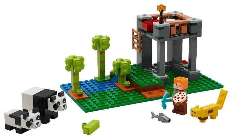 Lego Minecraft El Criadero De Pandas - Farmacias Arrocha