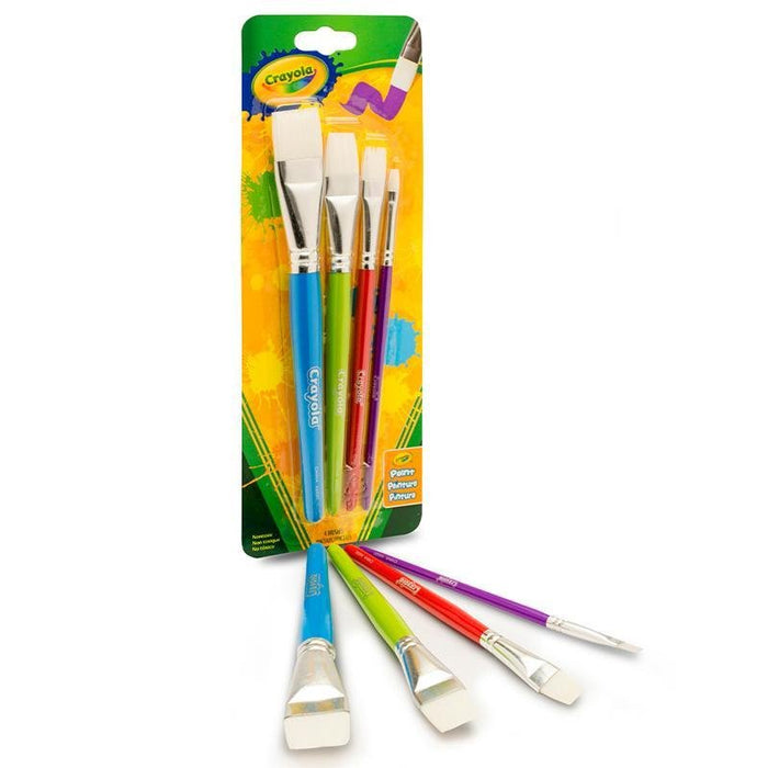 Crayola Flat Brush Set 12Pk - Farmacias Arrocha