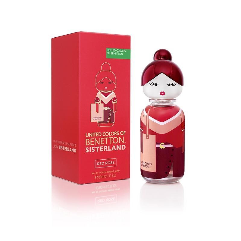 Benetton Sisterland Eau De Toilette Red Rose - Farmacias Arrocha