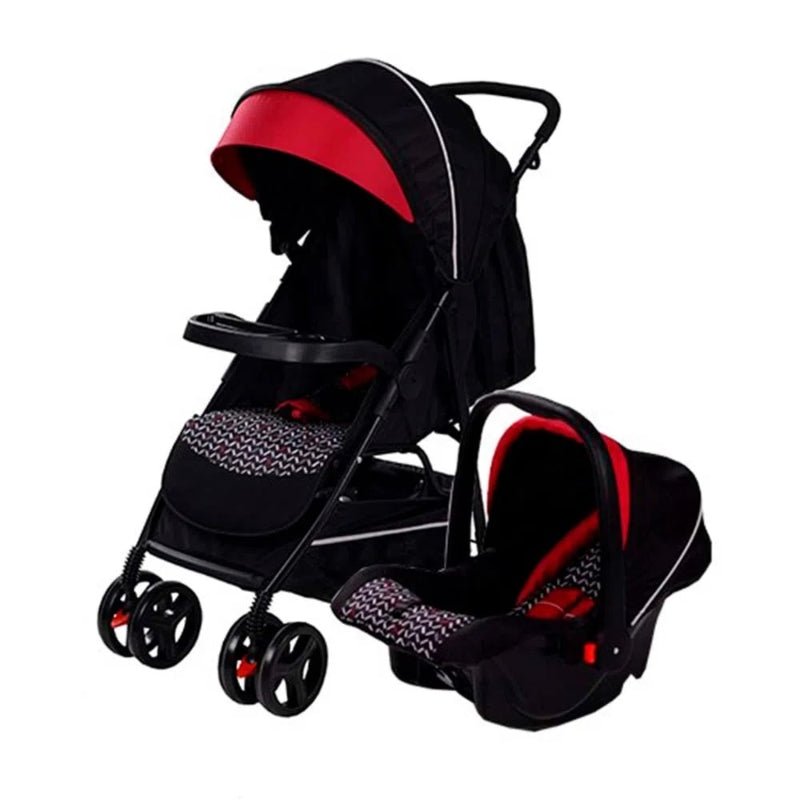 Cutie Babies Coche Titanio 3 en 1 Travel - Rojo - Farmacias Arrocha