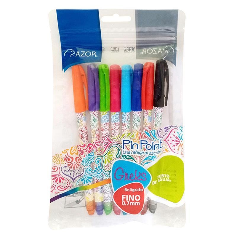 Azor Pin Point Greks Boligrafo Surt - Farmacias Arrocha