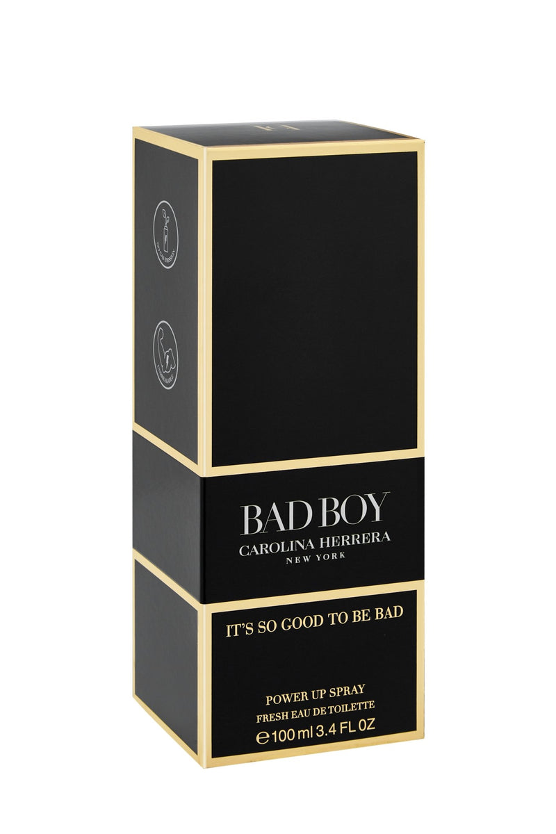 Carolina Herrera Bad Boy Power Up Spray 100Ml - Farmacias Arrocha