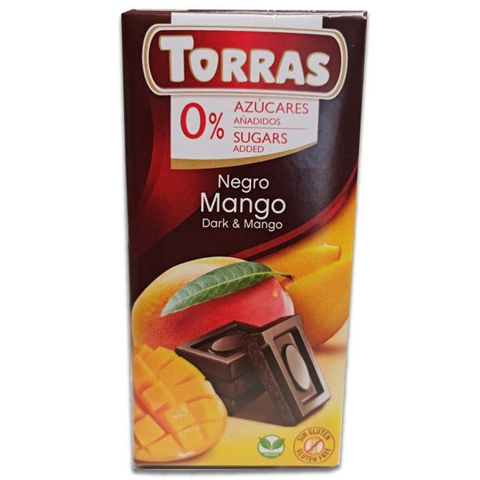 Torras Choco Negro C Mango 75Gr - Farmacias Arrocha